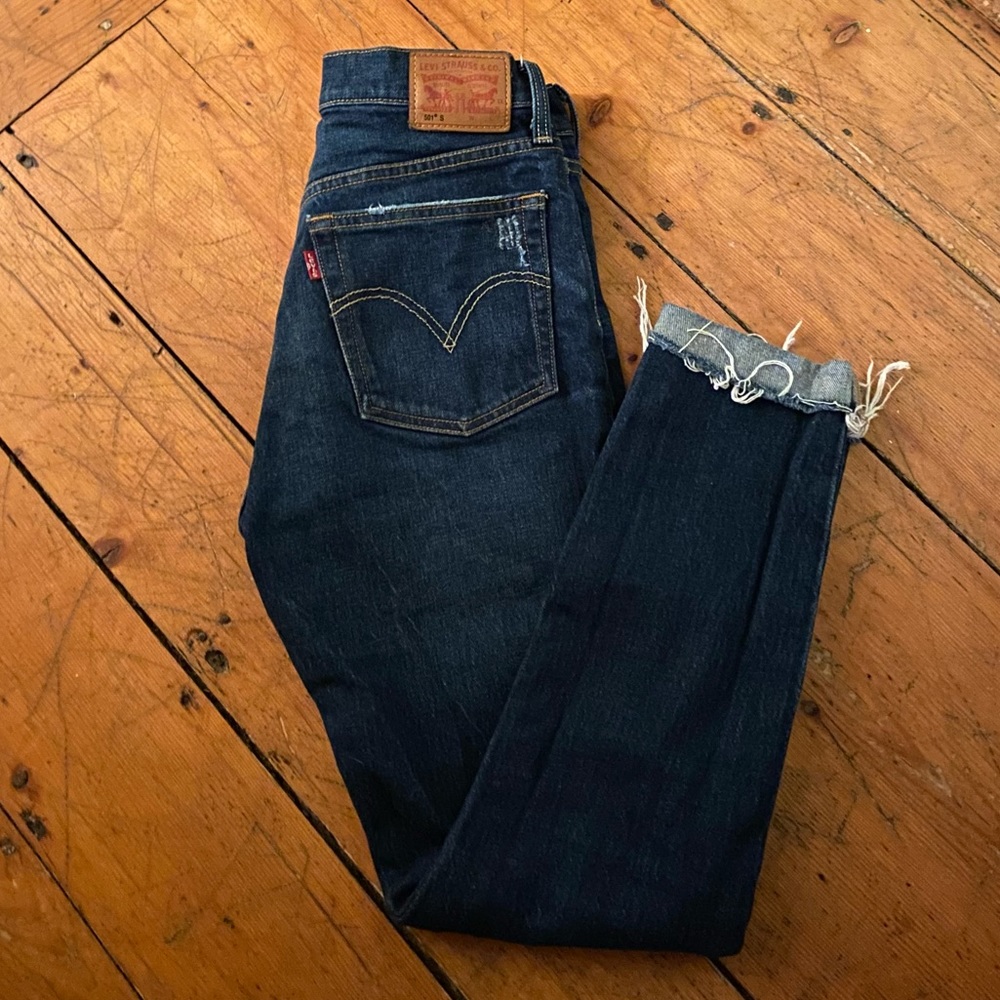 Levi’s 501 high waisted jeans